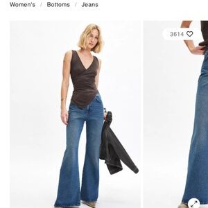 Urban outfitters bdg studded bootcut jeans